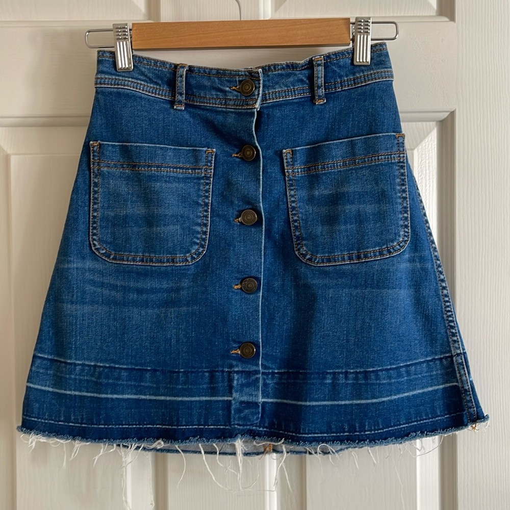 Zara jean skirt